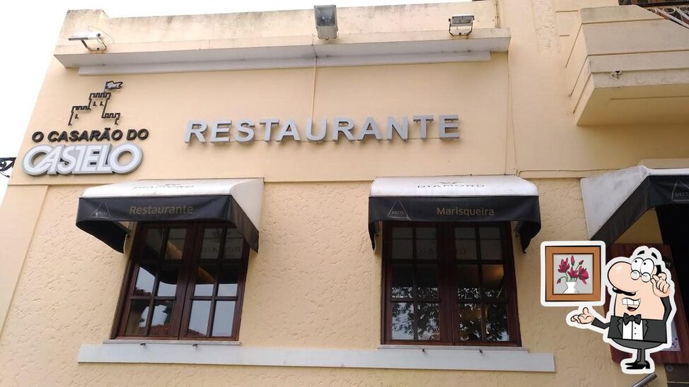 O interior do Casarão do Castelo.