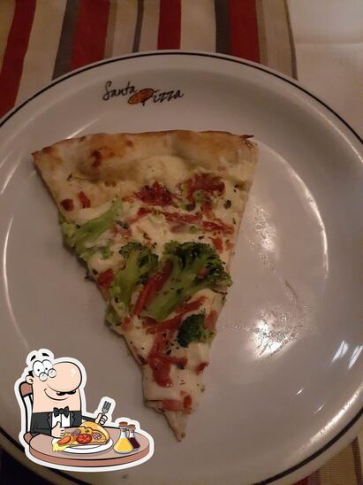 No Santa Pizza - Piracicaba, você pode degustar pizza.