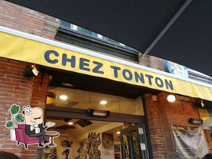 L'intérieur de Chez Tonton.