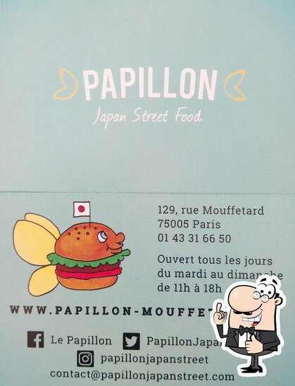 photo de Papillon Japan Street - Mouffetard