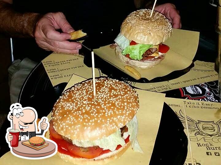Concediti un bell'hamburger a Rock Burger® Centro.