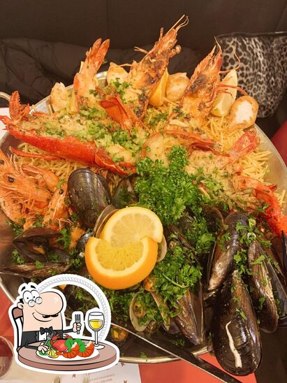 Pedra Alta propose unévantail derepas à base de fruits de mer.