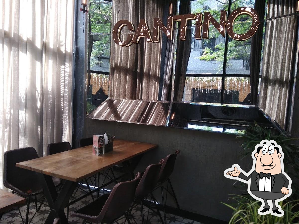 The interior of Cantino.
