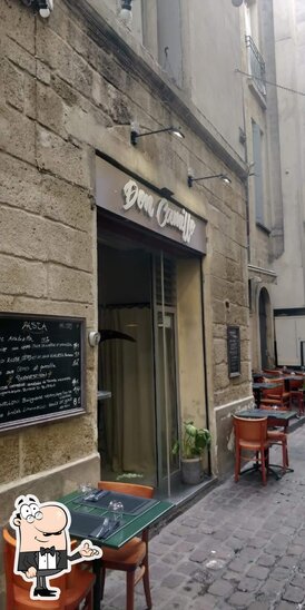 Découvrez l'intérieur de Don Camillo.