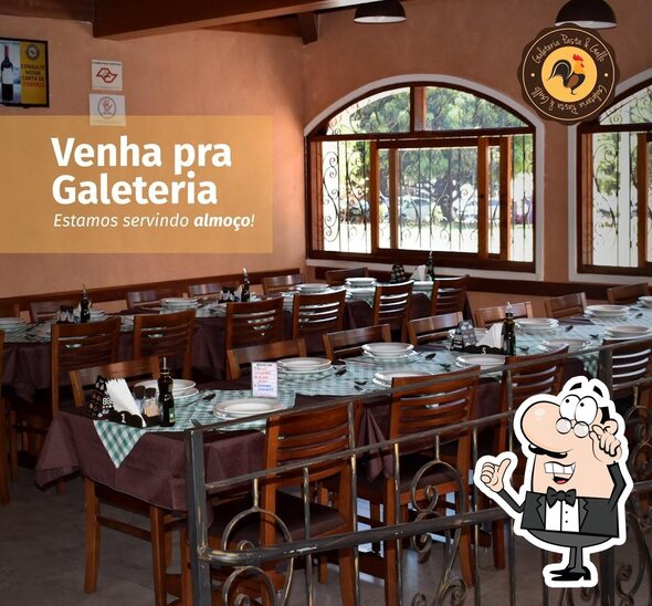 O interior do Galeteria Pasta & Gallo - Restaurante.