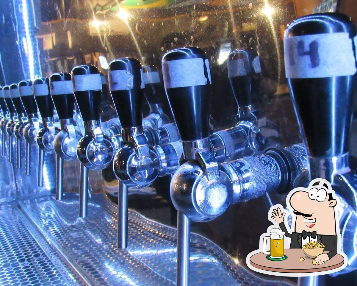 Desfrute a seleção de cervejas.