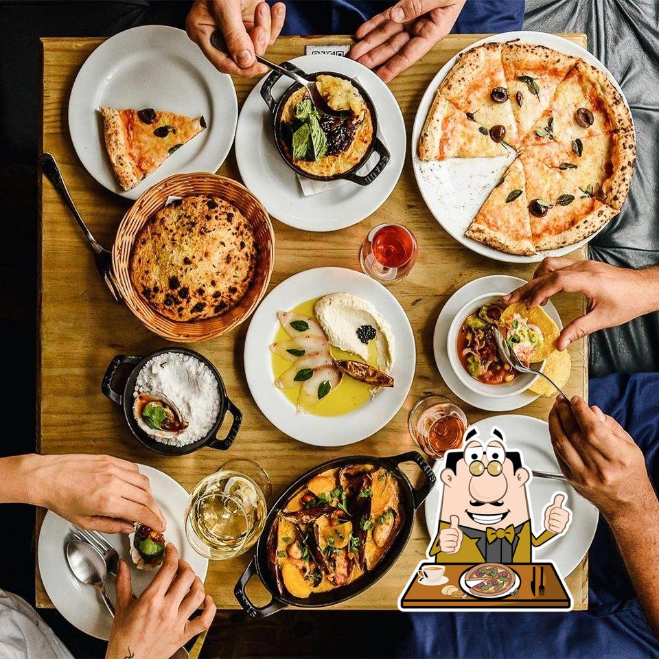 Escolha diversos estilos de pizza.
