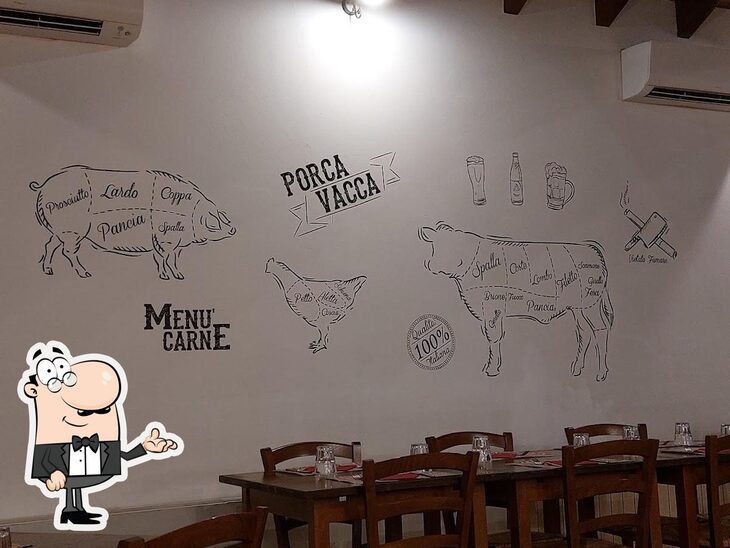 Dai un'occhiata agli interni di Ristorante Porca Vacca - Tagliati per la Carne.