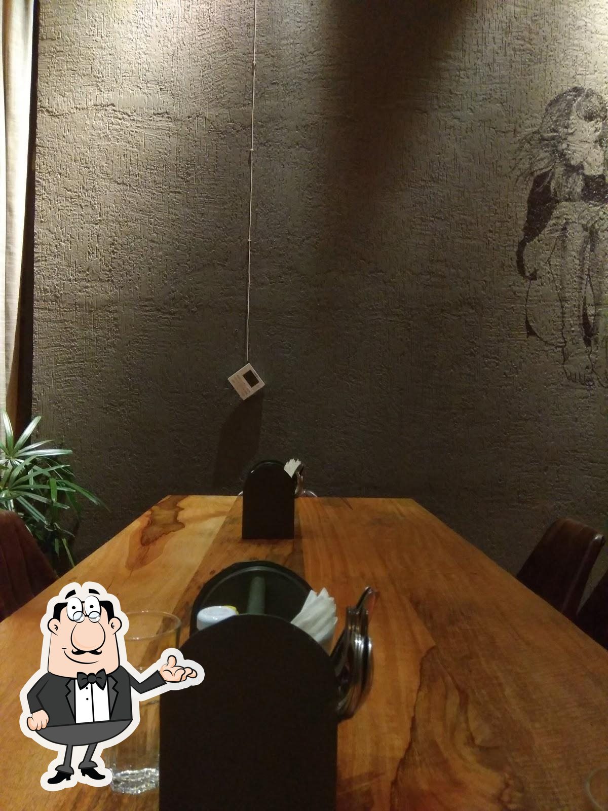 Take a seat at one of the tables at Cantino.