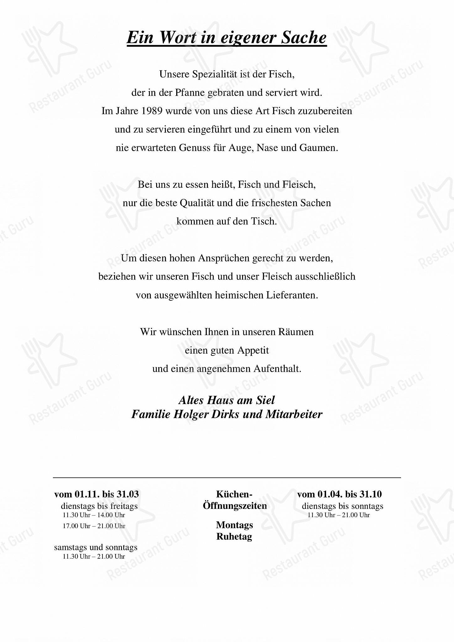 ditzum restaurant altes haus siel