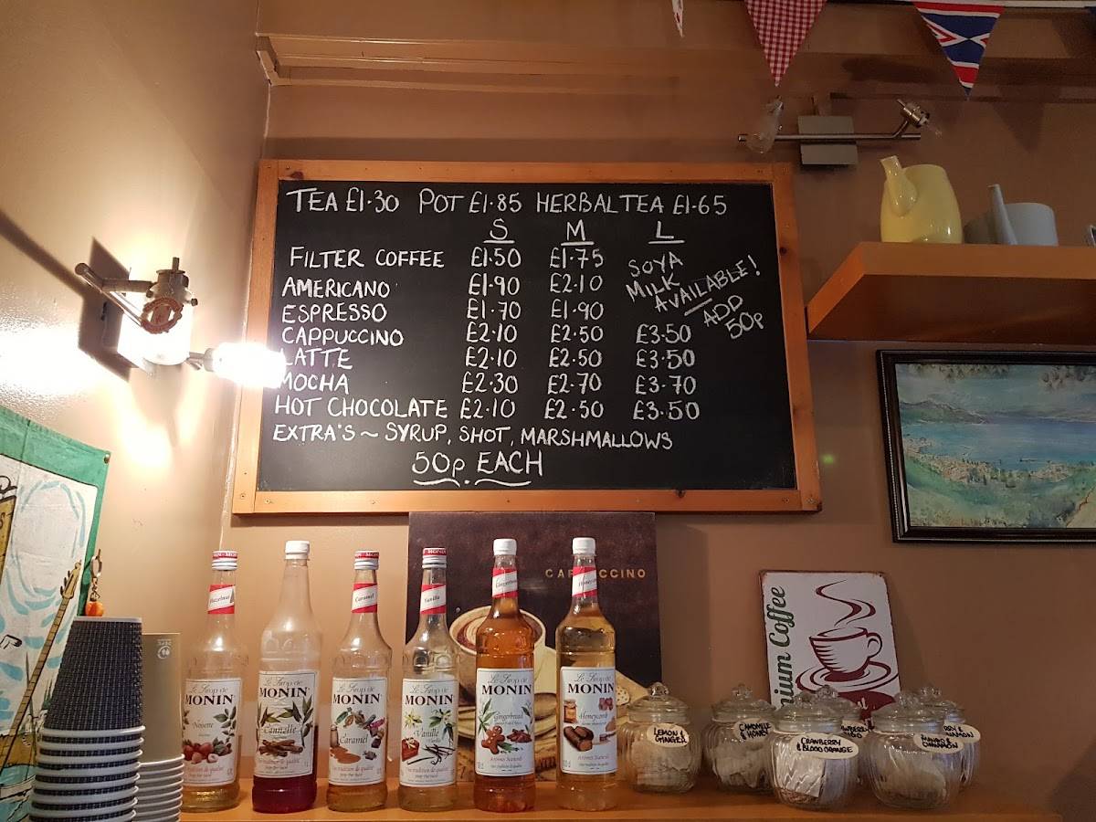 Menu at The Olive Tree cafe, Horsham, Shopping Precinct