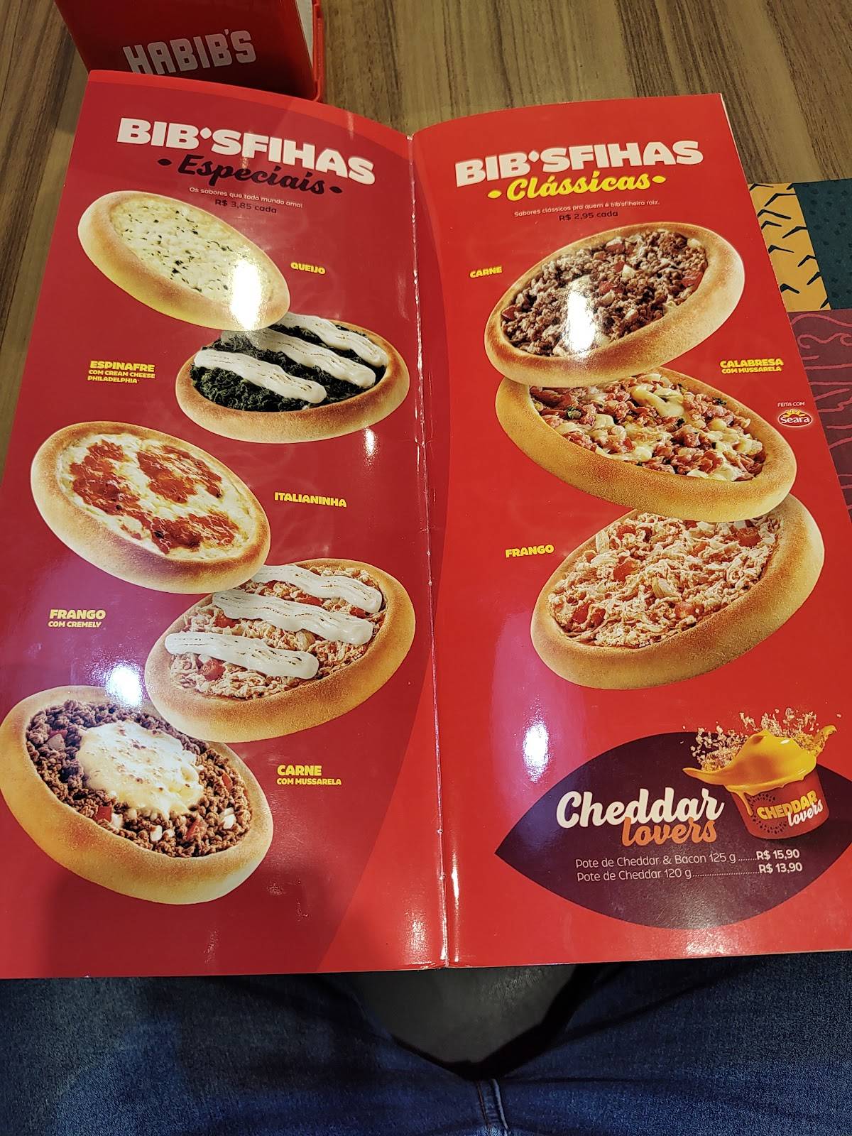 Menu em Habib's - Americana restaurante, Americana, Av. Brasil