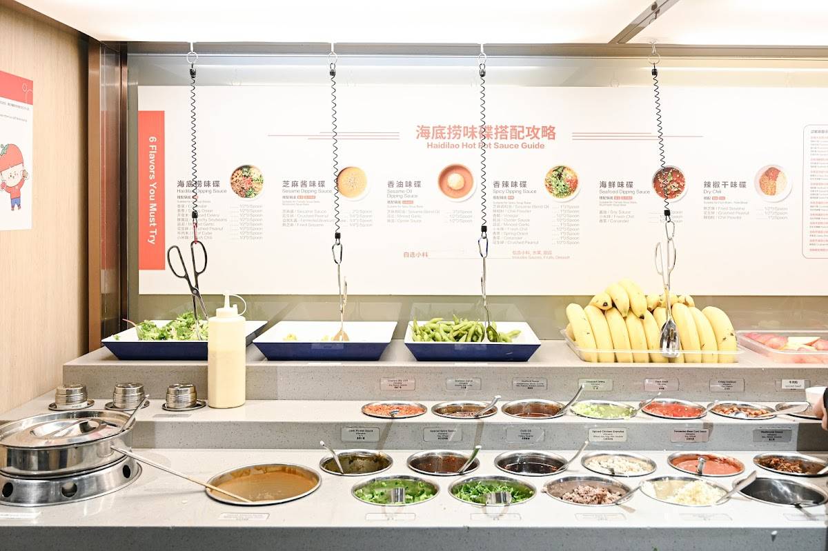 Menu at Haidilao Hot Pot restaurant, London, Unit 4