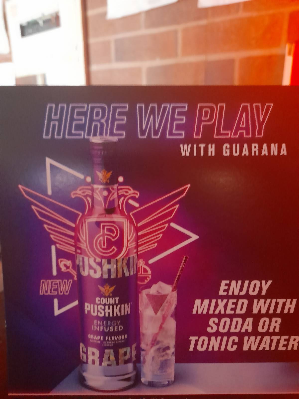 Menu at Premium Sports Bar, Cape Town, 1 Avocado St