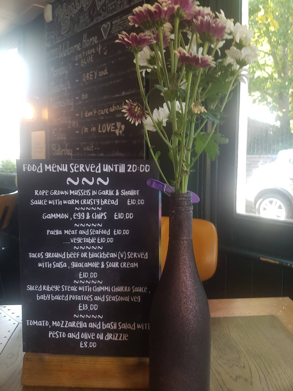Menu at Spread Eagle pub & bar, Brentwood