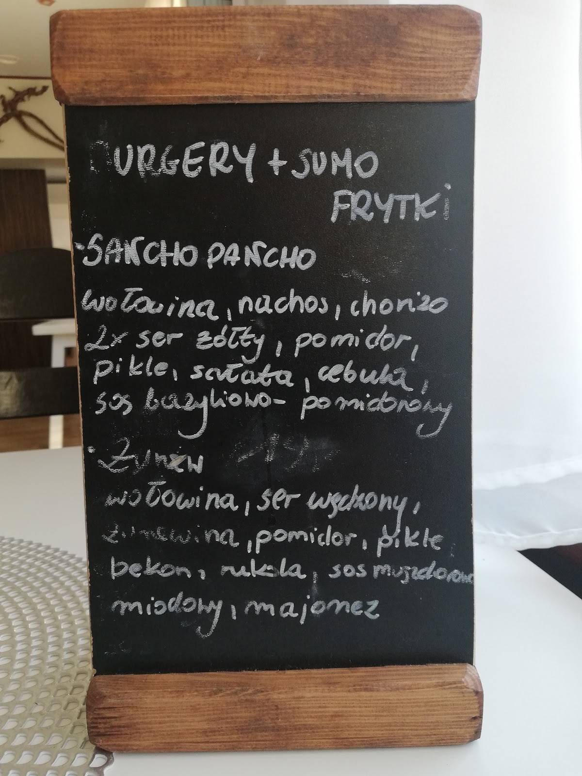 Menu at Aspri. Restauracja restaurant, Polkowice