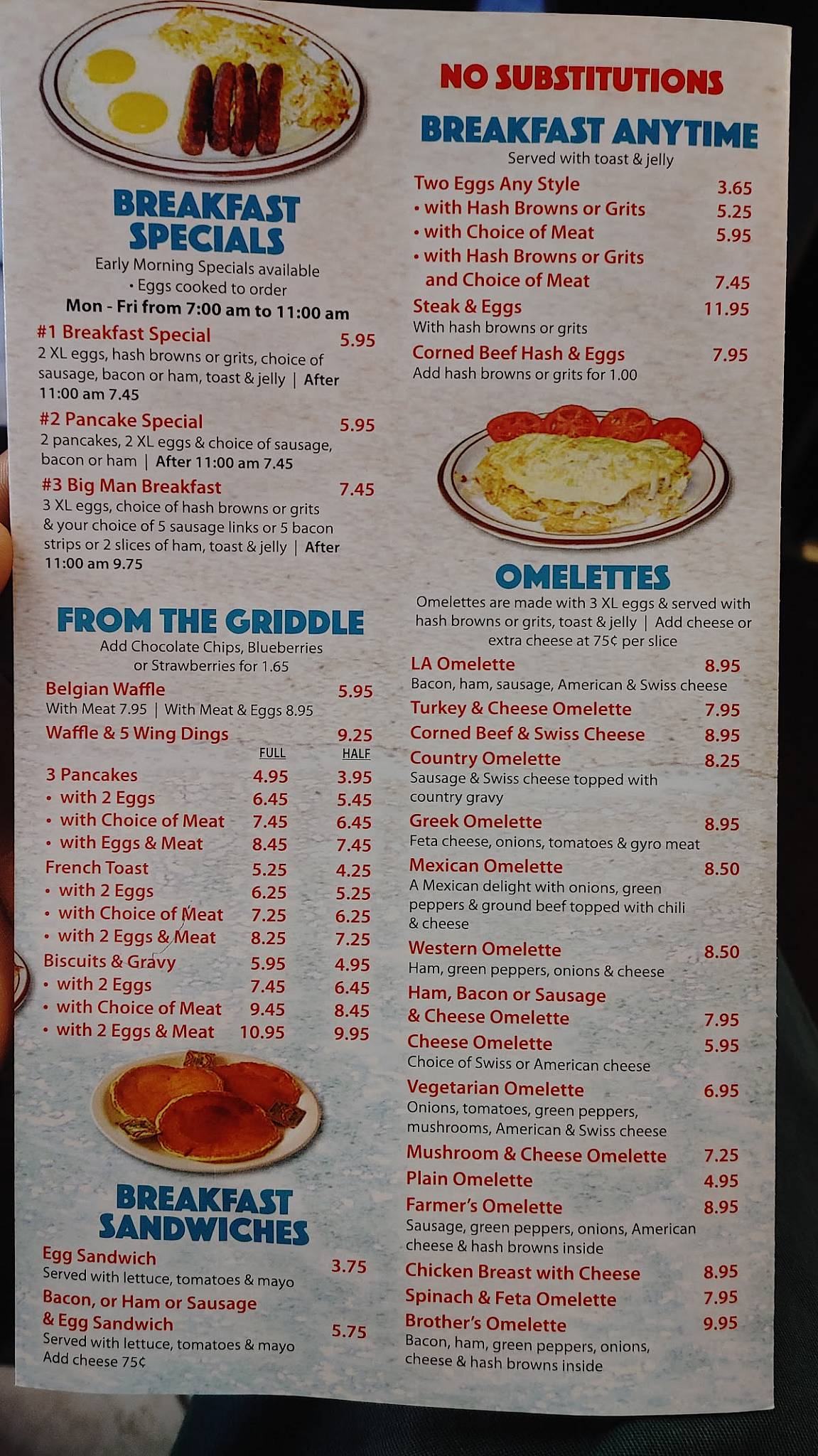 Menu at La Coney Island Restaurant, Warren, Dequindre Rd