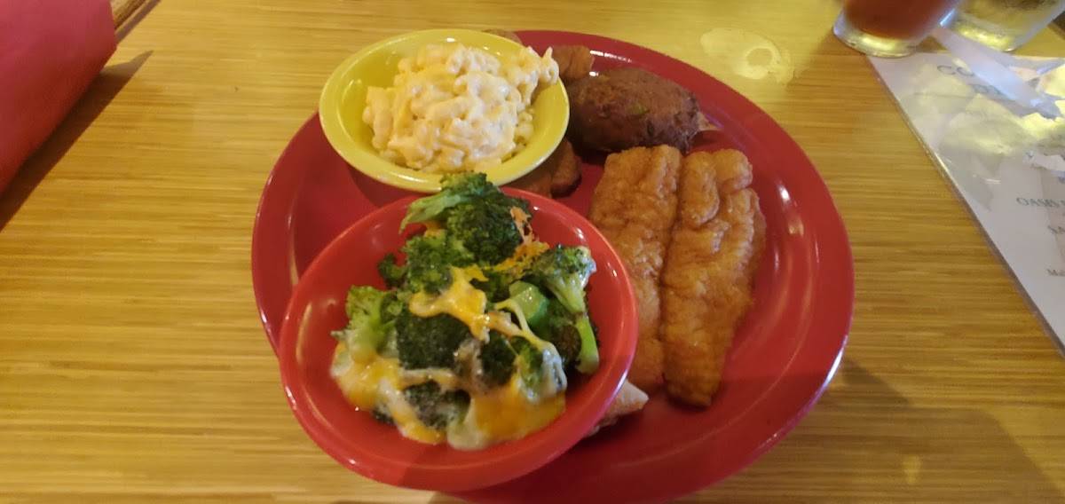 Menu at Sandpiper Seafood restaurant, Clinton