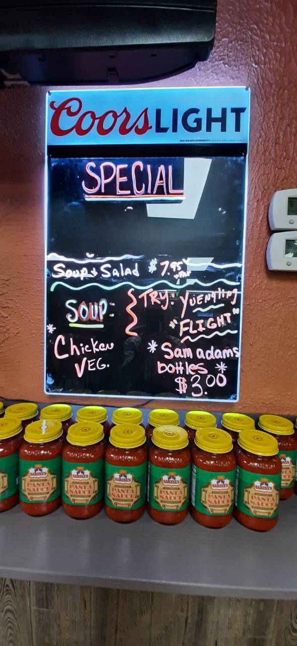 Menu at Sarina's Pizza & Restaurant, Philipsburg, N Front St