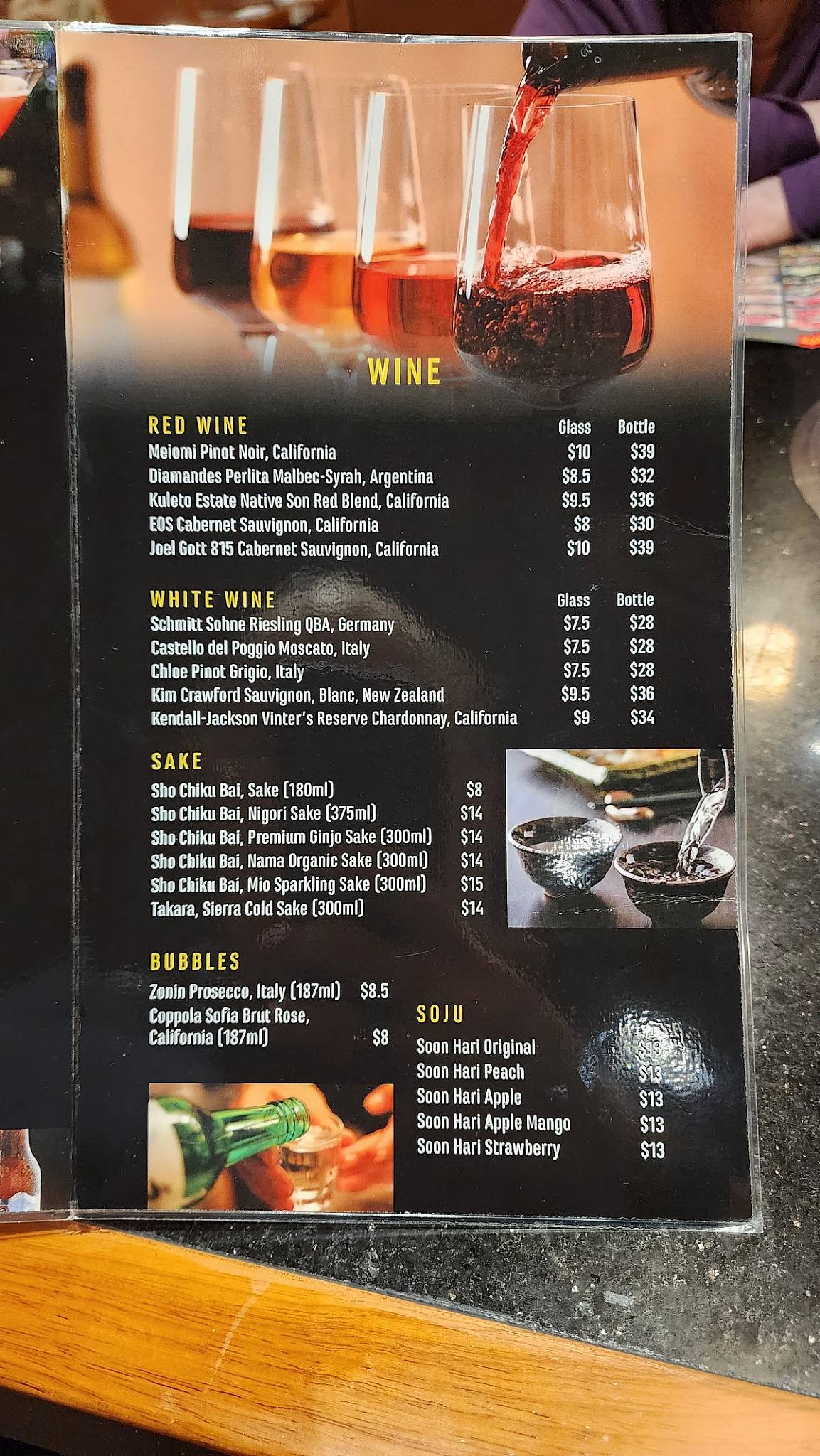 Carta de Seoul Korean BBQ & Hotpot, Mason