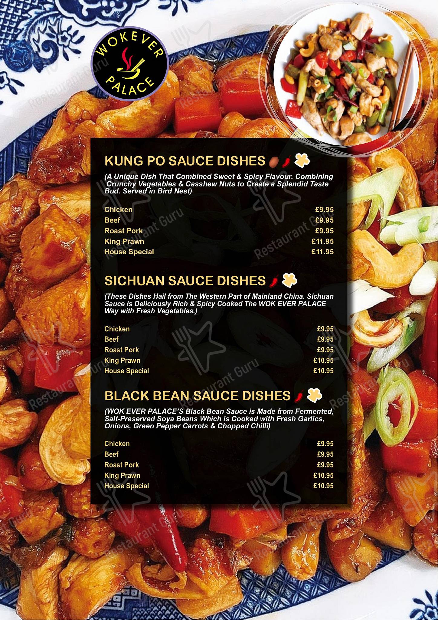 Menu at Wok Ever Palace pub & bar, Cleckheaton