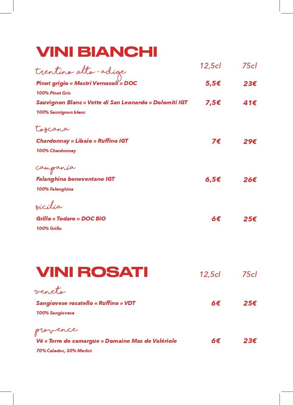 Menu au GRUPPOMIMO Restaurant Italien à BoulogneBillancourt Pizza