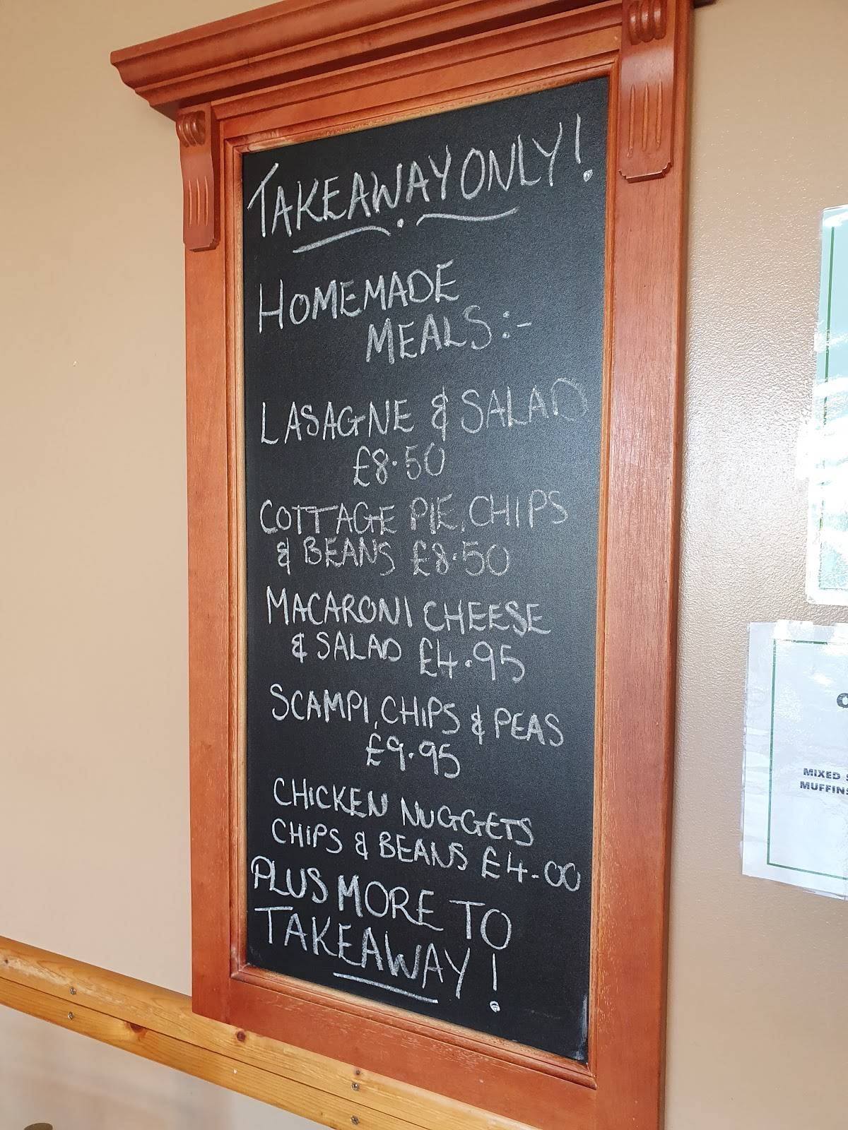 Menu at The Olive Tree cafe, Horsham, Shopping Precinct