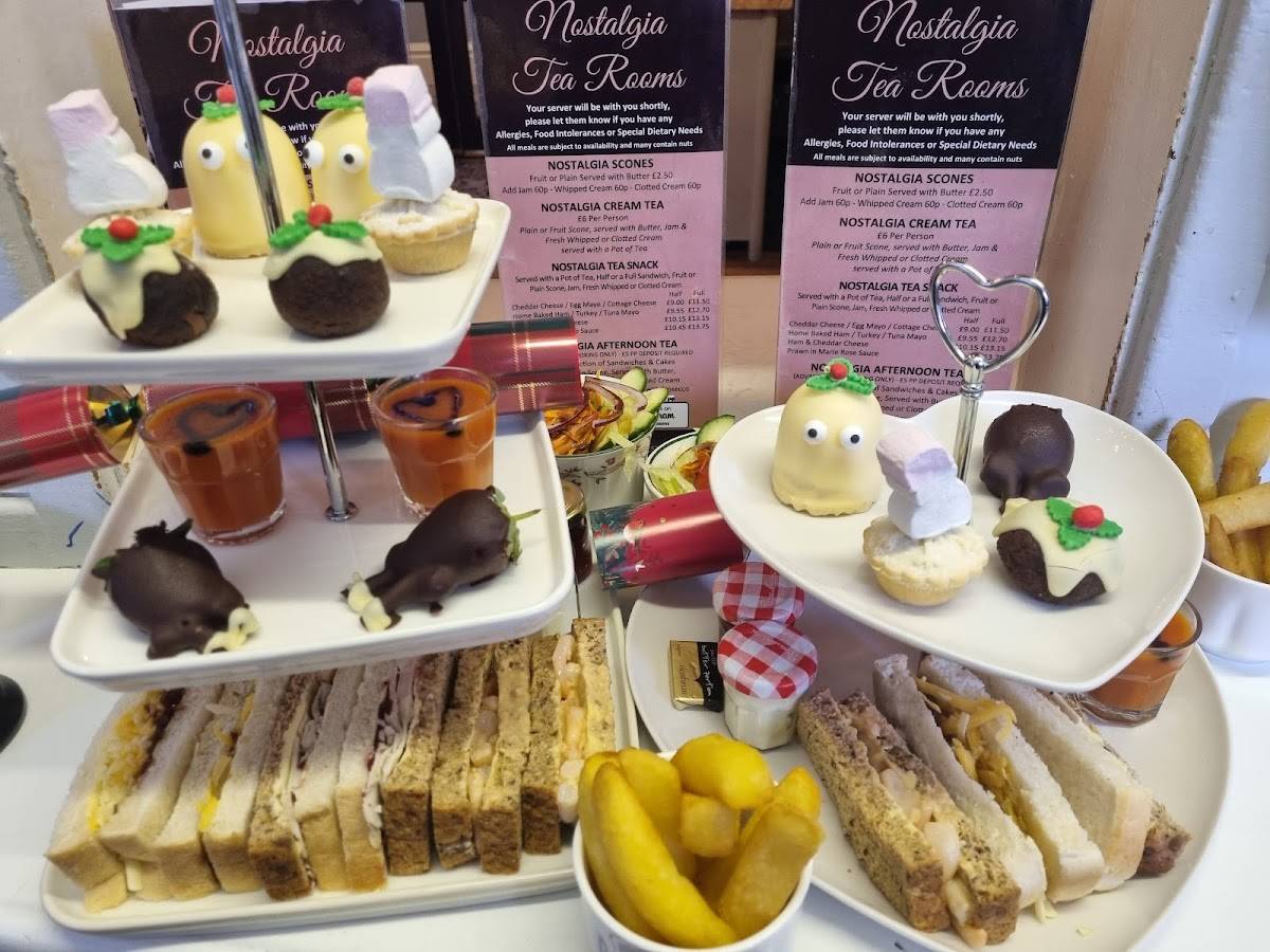 Menu at Nostalgia Tea Rooms cafe, Southport