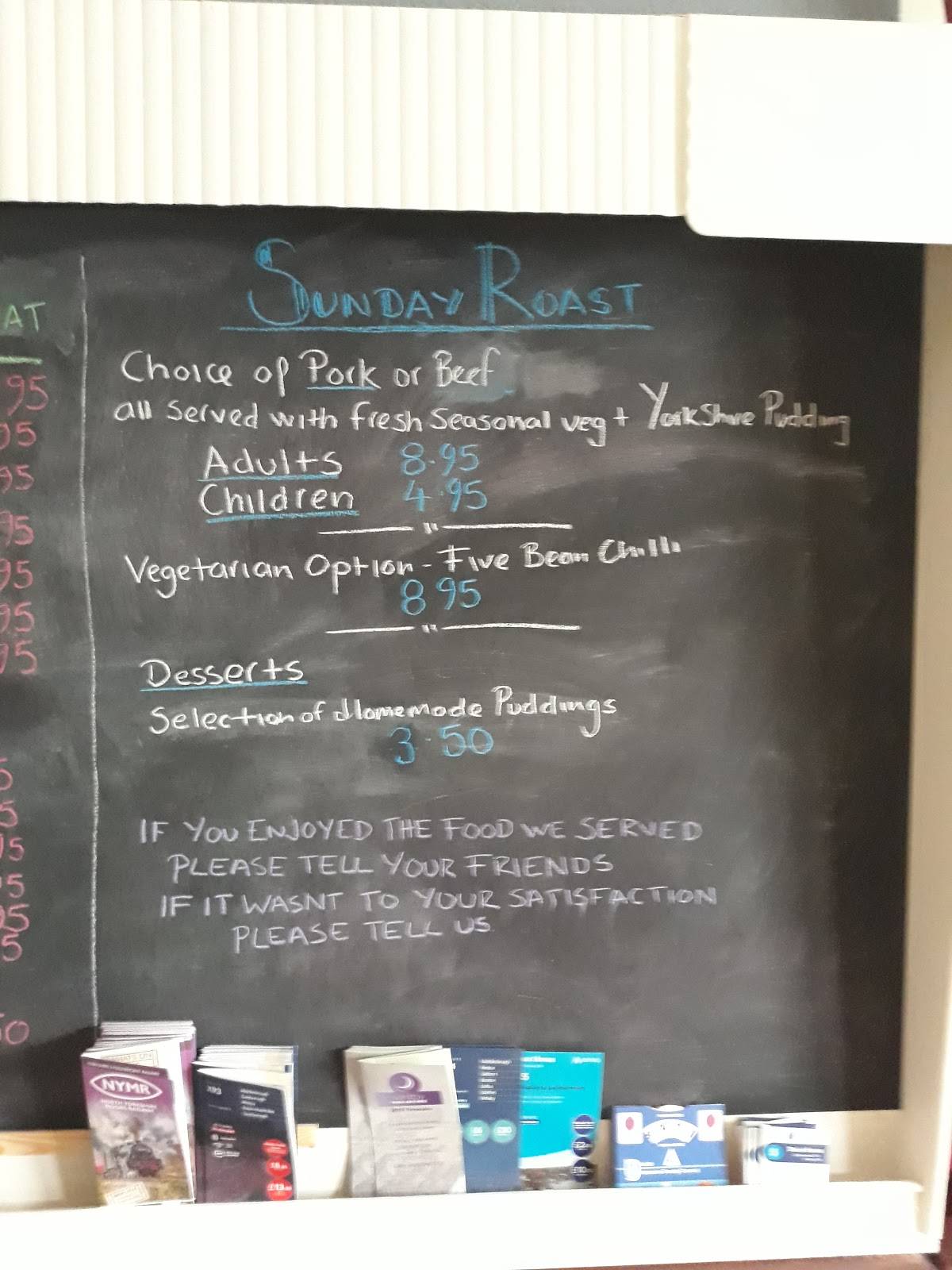 Menu at Salmon Leap Hotel pub & bar, Whitby