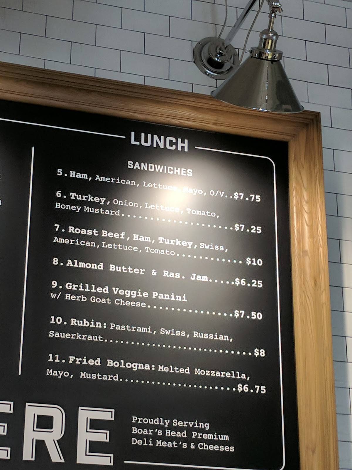 Menu at Schmear Bagel & Cafe, Port Washington
