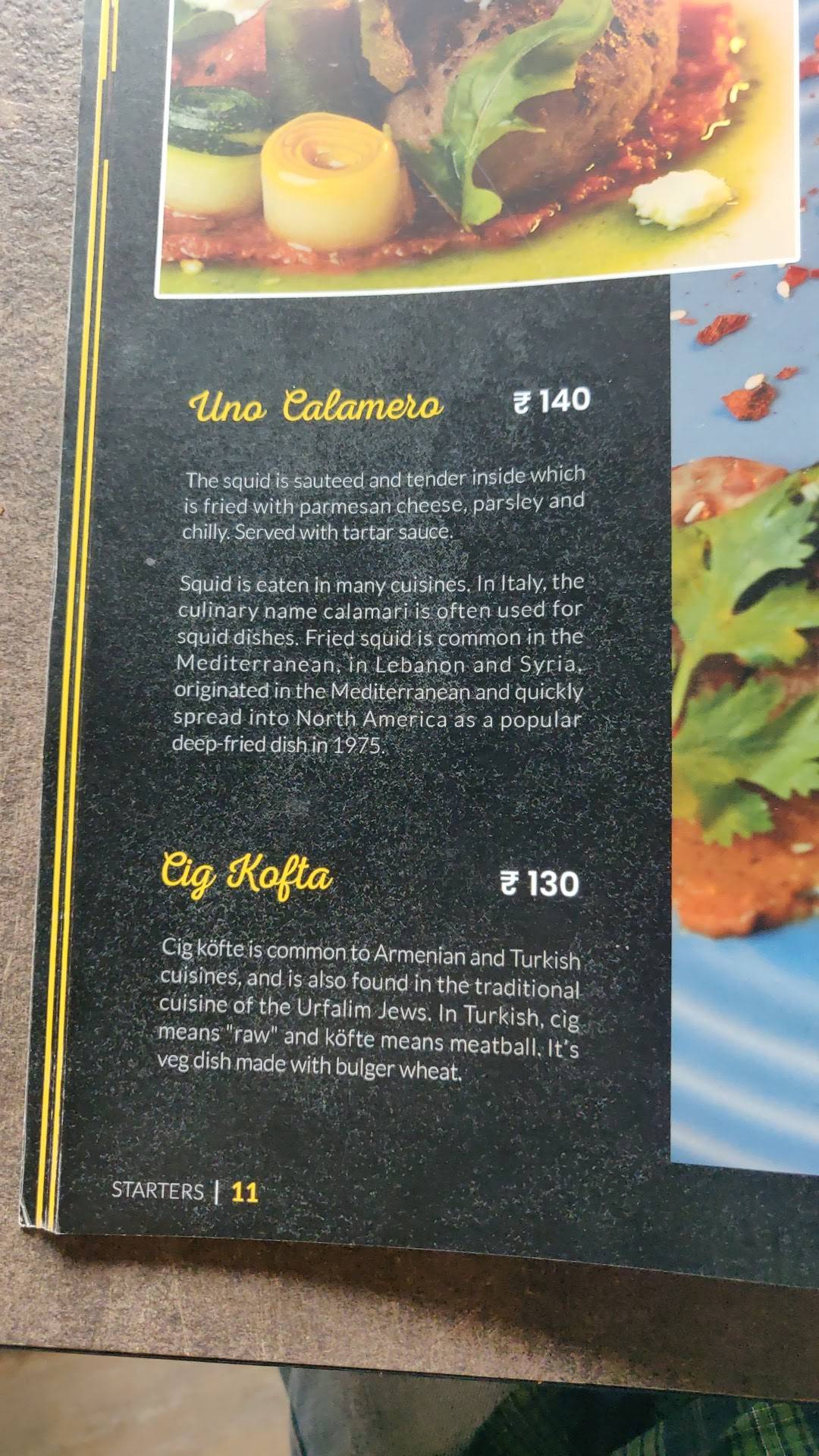 Menu at Steam N Mugs The global gastronomy, Kakkanad
