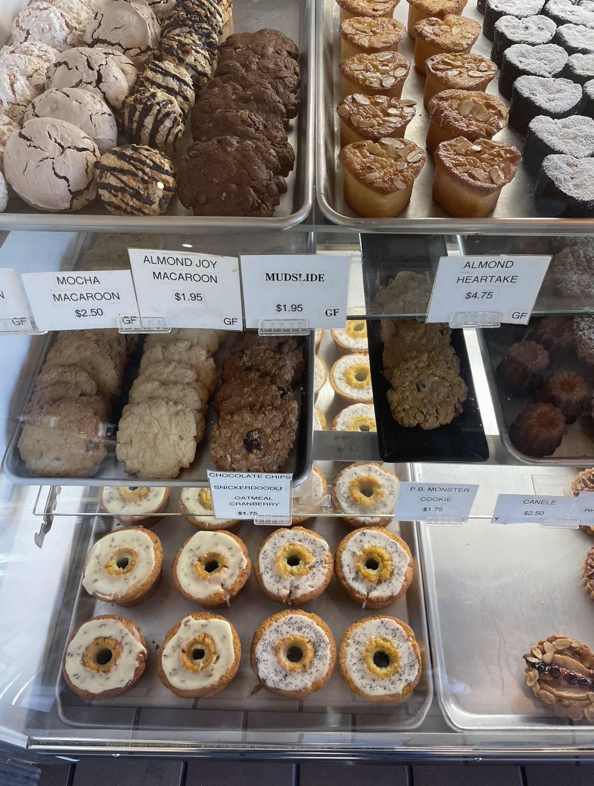 Menu at Sucrose Bakery, Saint Charles