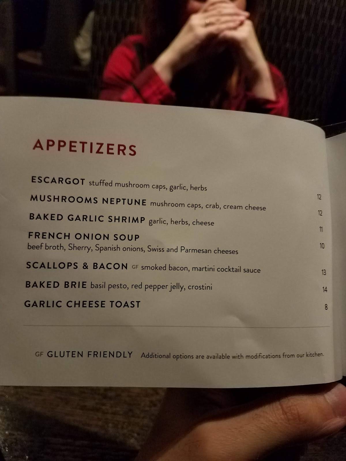 Menu at The Keg Steakhouse + Bar Saanich, Victoria, Quadra St