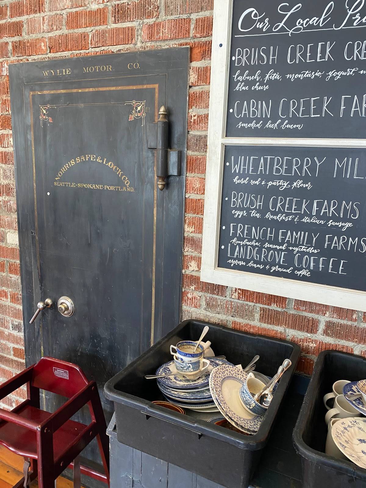 Menu at The Pie Safe Bakery & Kitchen, Deary