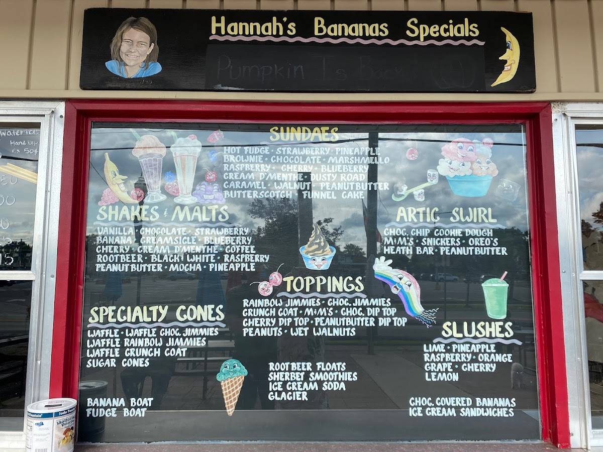 Menu at Twin Kiss Drive In restaurant, Clayton