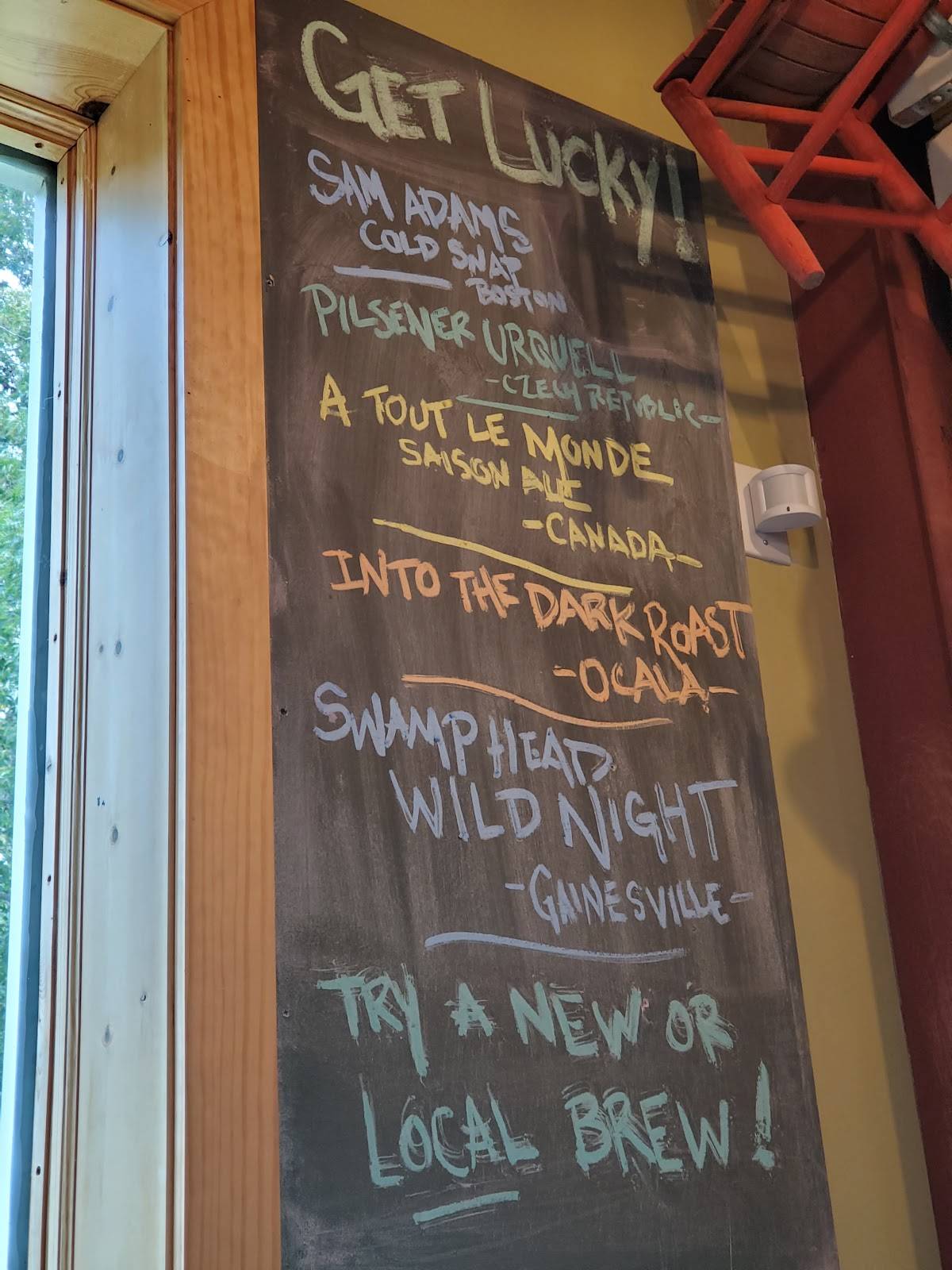 Menu at Wallace's at the Greenhouse restaurant, Homosassa