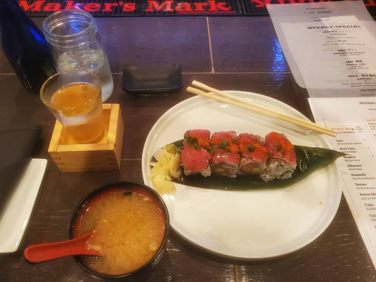 Меню ресторана Zen Sushi & Sake, Лексингтон