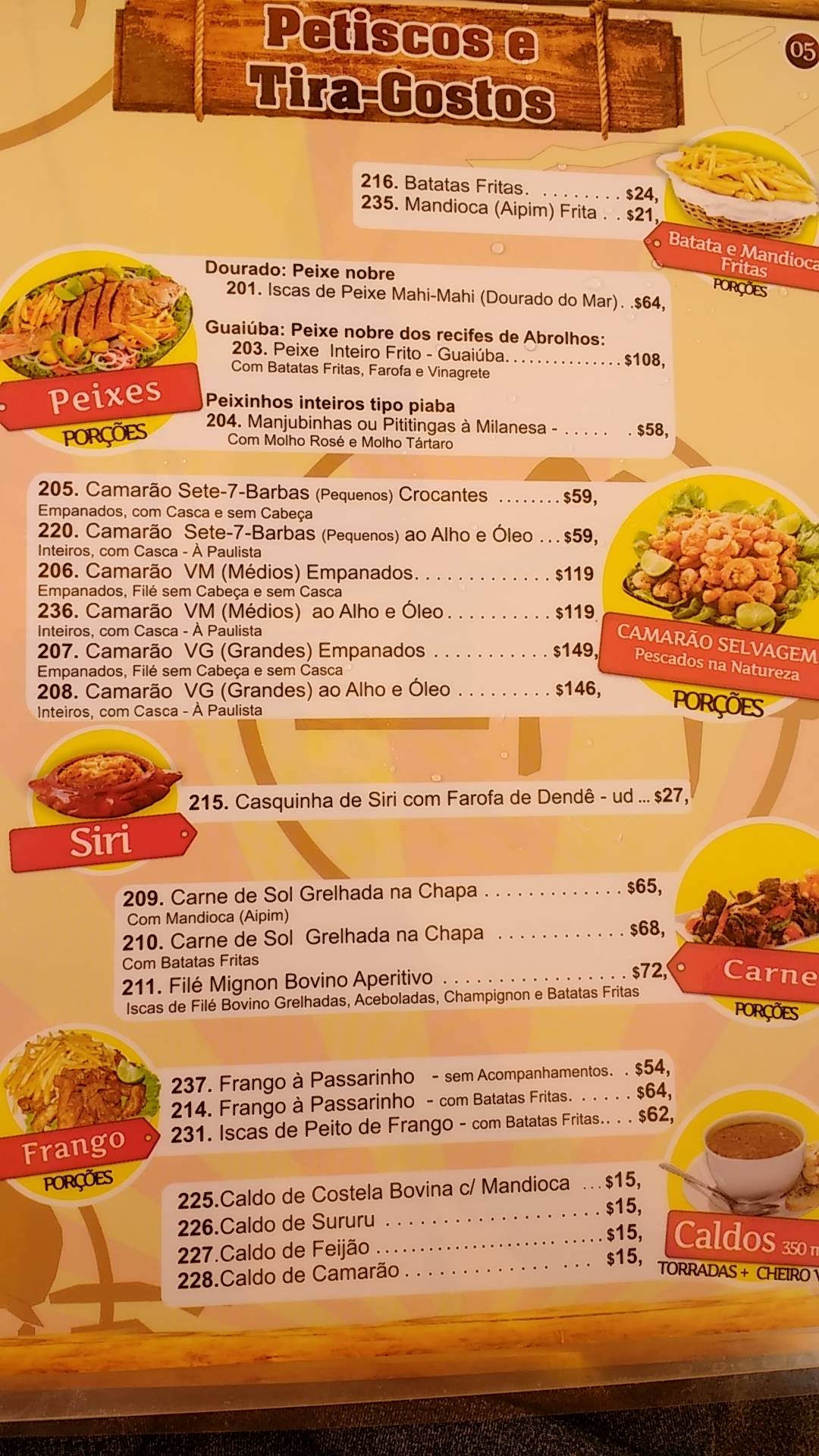 Menu Em Ax Moi Complexo De Lazer Pub Bar Porto Seguro Av Beira Mar