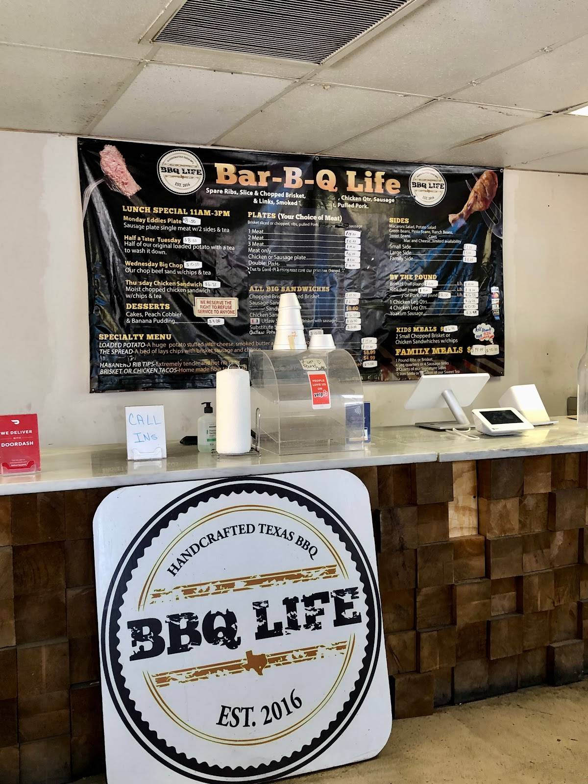 Menu at BBQLIFE By Chris, San Antonio