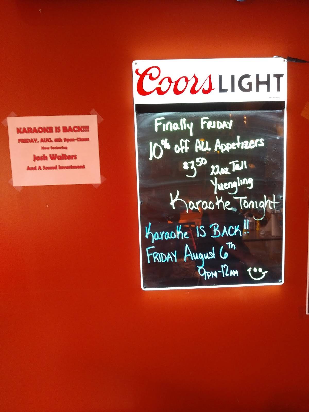 Menu at Black Jax Sports Bar & Grille, Erie