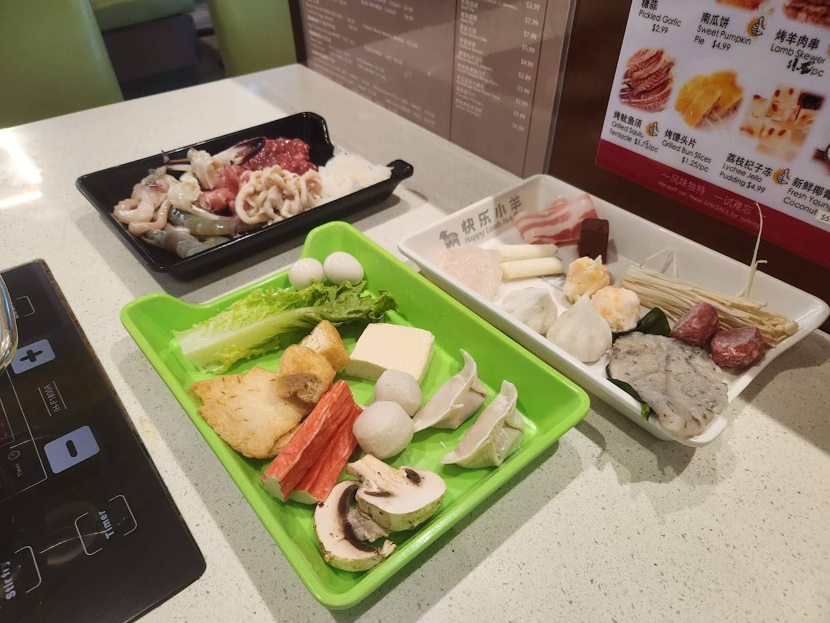 Menu at Happy Lamb Hot Pot, Coquitlam restaurant, Coquitlam