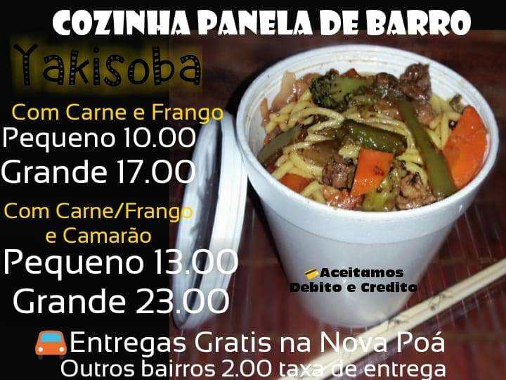 Menu Em Cozinha Panela De Barro Po