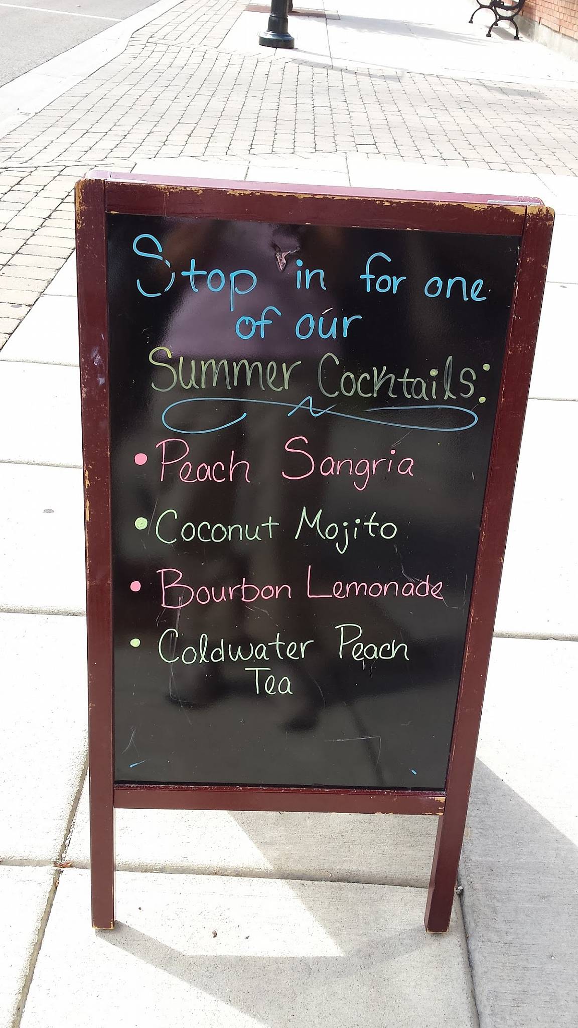 Menu at Coldwater Café restaurant, Tipp City