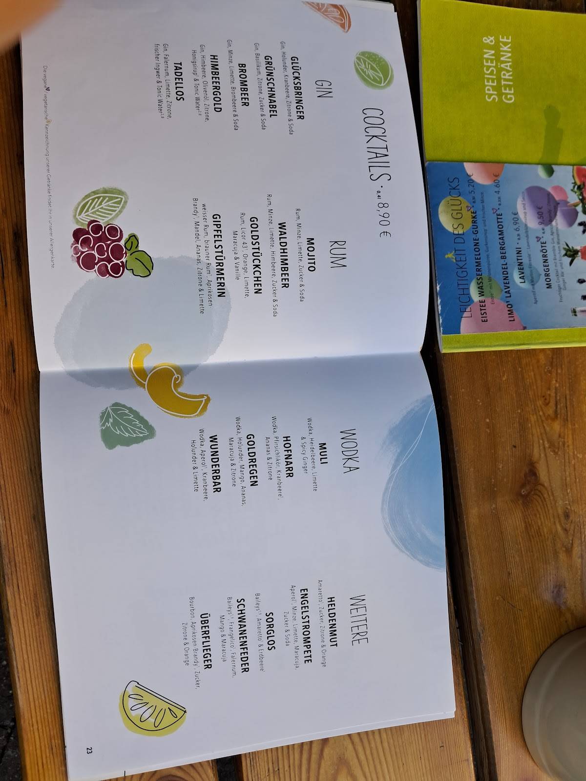Menu at HANS IM GLÜCK WUPPERTAL Elberfeld restaurant, Wuppertal