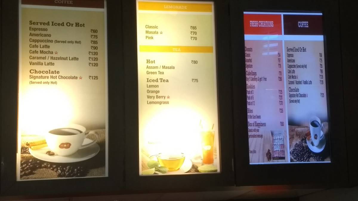 Menu at Mad Over Donuts Orion Mall Food Court, Bengaluru, 3rd Floor