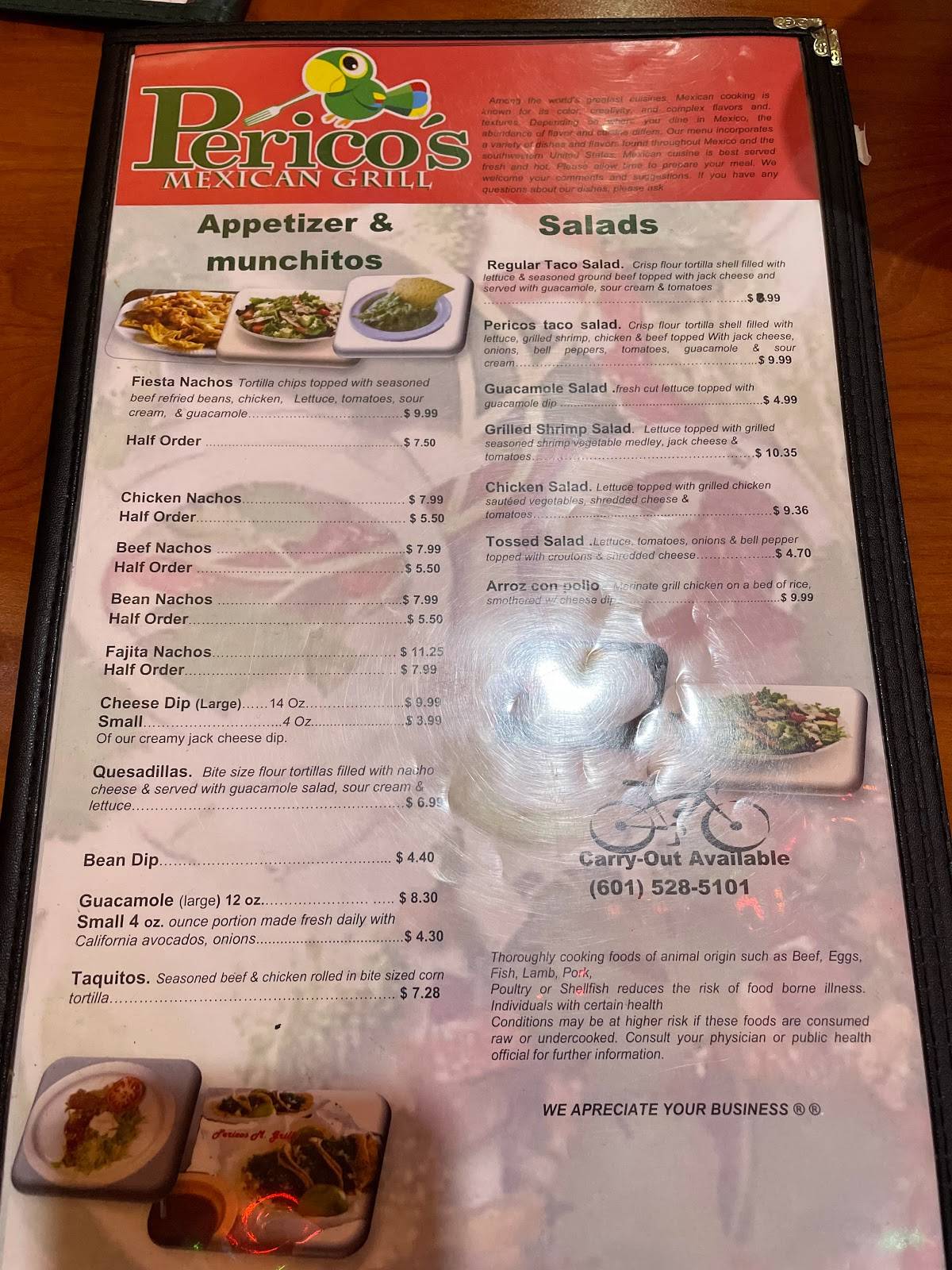 Menu at Mi Pueblo Mexican Restaurant, Wiggins, 620 W Frontage Dr w
