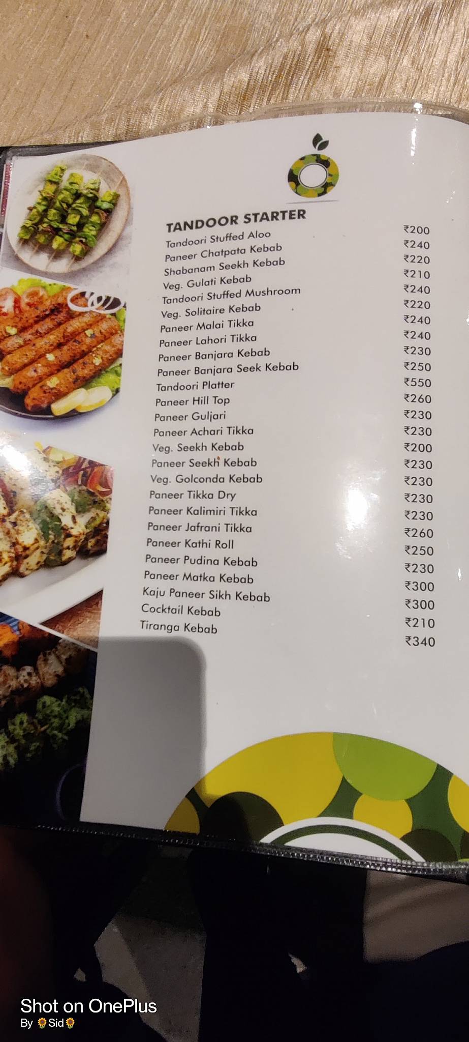 Menu at Green Olives Pure Veg Restaurant & Banquet, Nashik