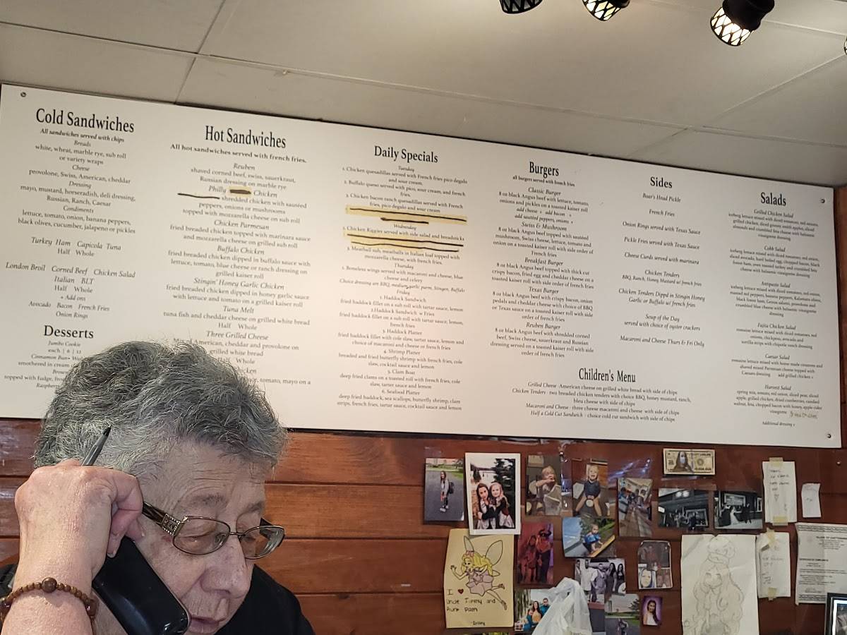 Menu at DeMario's Eatery restaurant, Chittenango