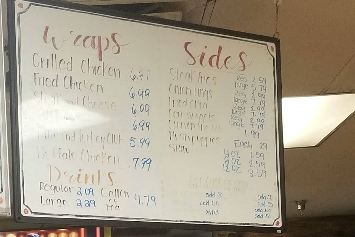 Menu at Honey Creek Wings restaurant, Conyers, Honey Creek Rd SE