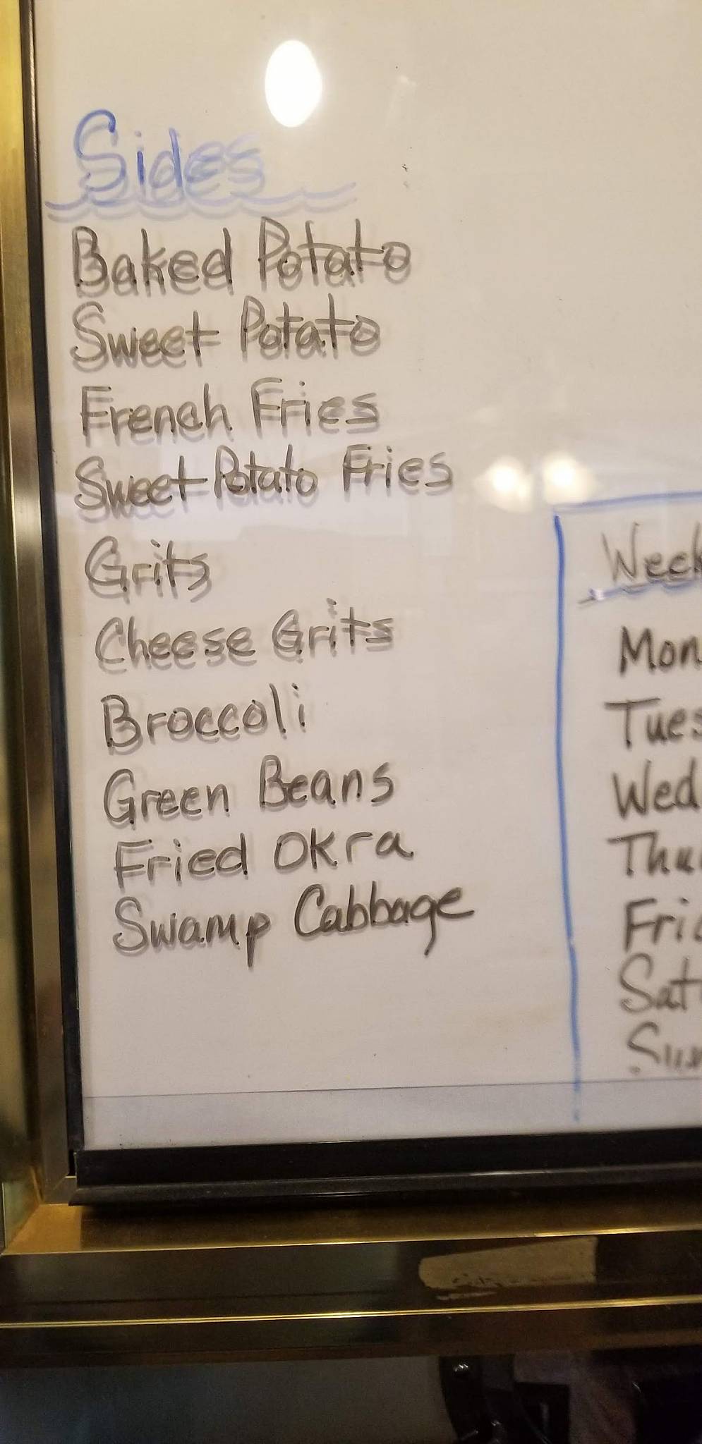 Menu at Lighthouse Restaurant, Fanning Springs
